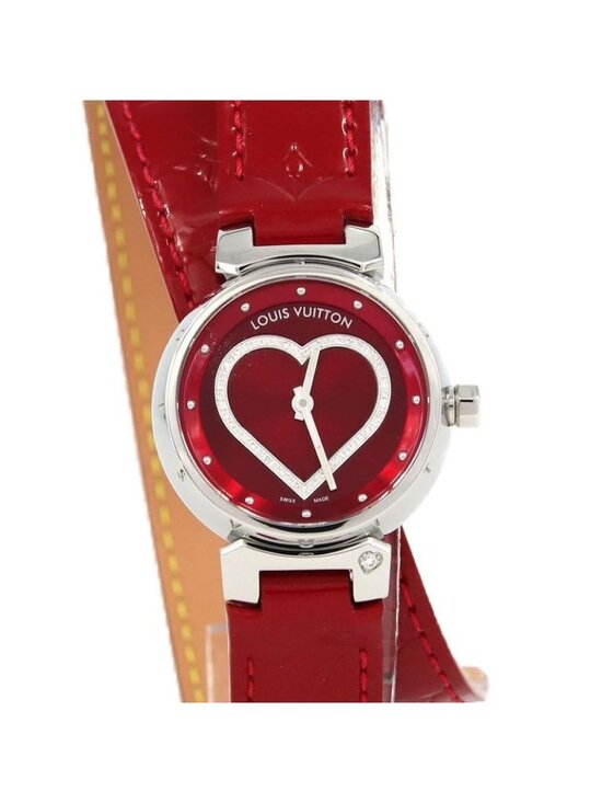 Louis Vuitton Tambour Heart Rug 1 P Q121 Z SS Quartz main image 5